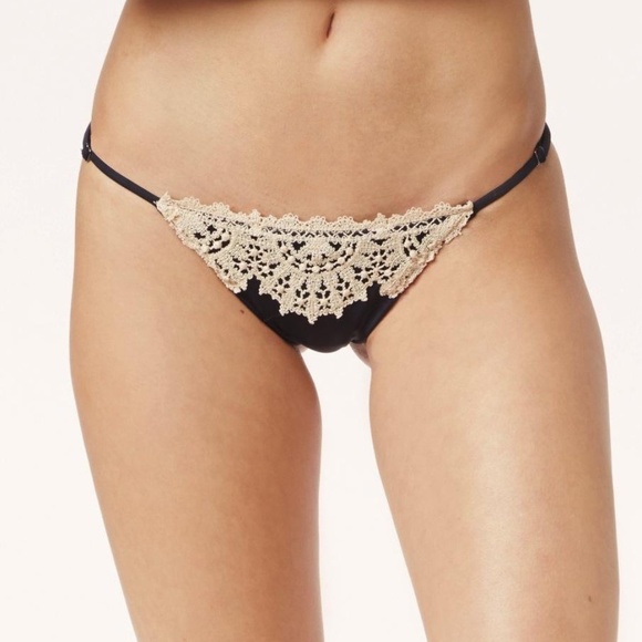 Blue life planet ECLIPSE crochet bikini set S XS 2 - Picture 4 of 7